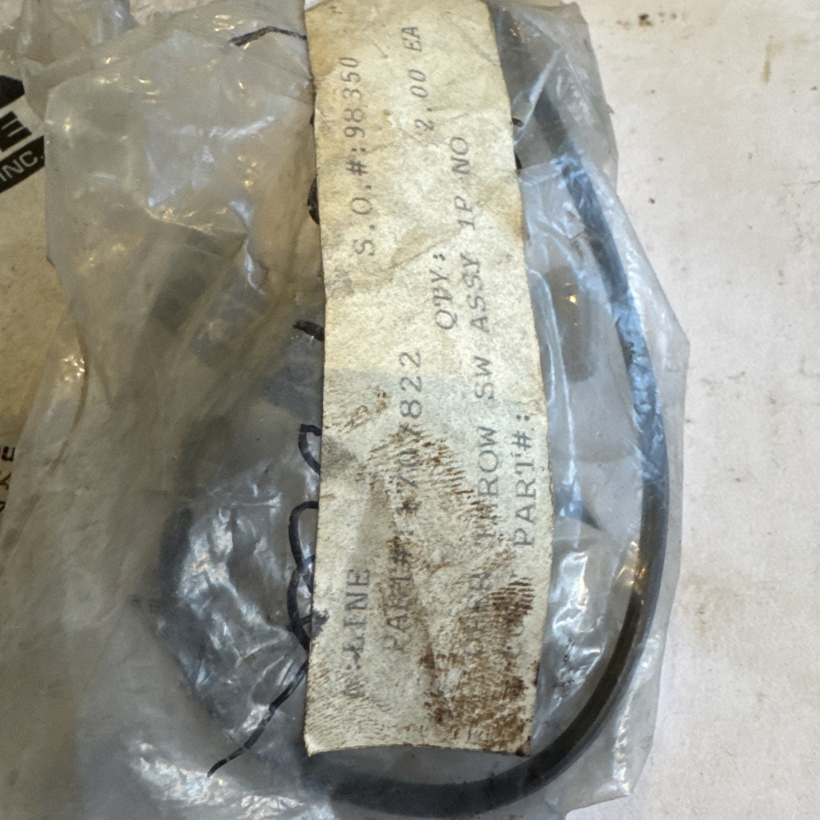 Pneumadyne Inc. C520101 Electric Switch 2 Piece