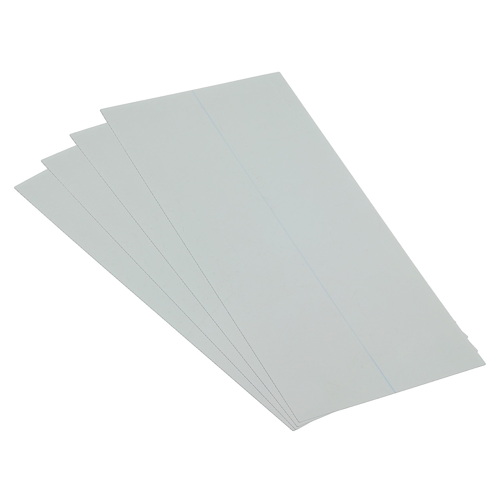 4pcs 6.5" Polarized Film Sheets Polarizer Linear Filter 7.9x15.1cm 90 Degree