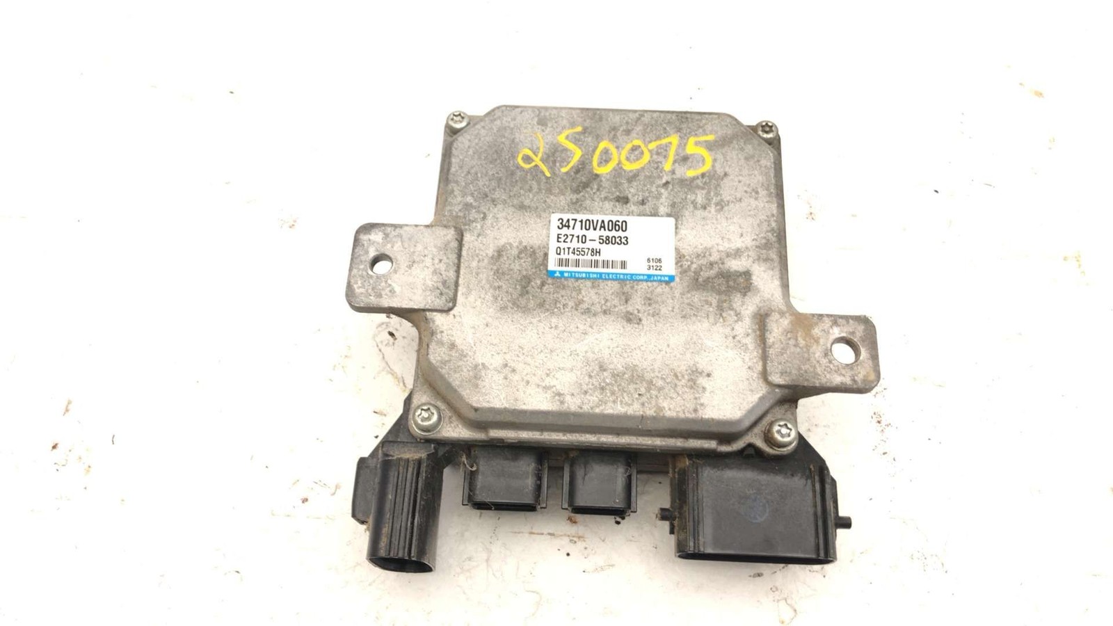 2016-2018 Subaru Wrx Power Steering Control Module Computer Oem 34710Va060