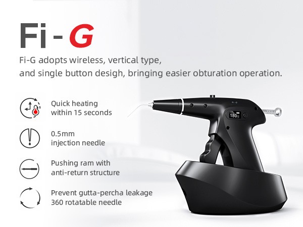 Woodpecker FI-G Dental Gutta Percha Obturation System Endodontic Backfill Unit