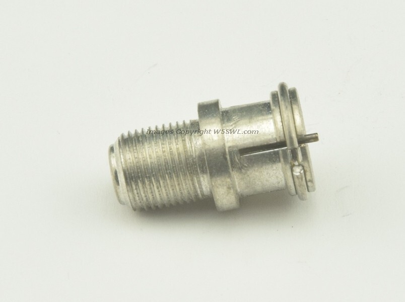 Type F TV Cable Quick Push On Connector Adapter