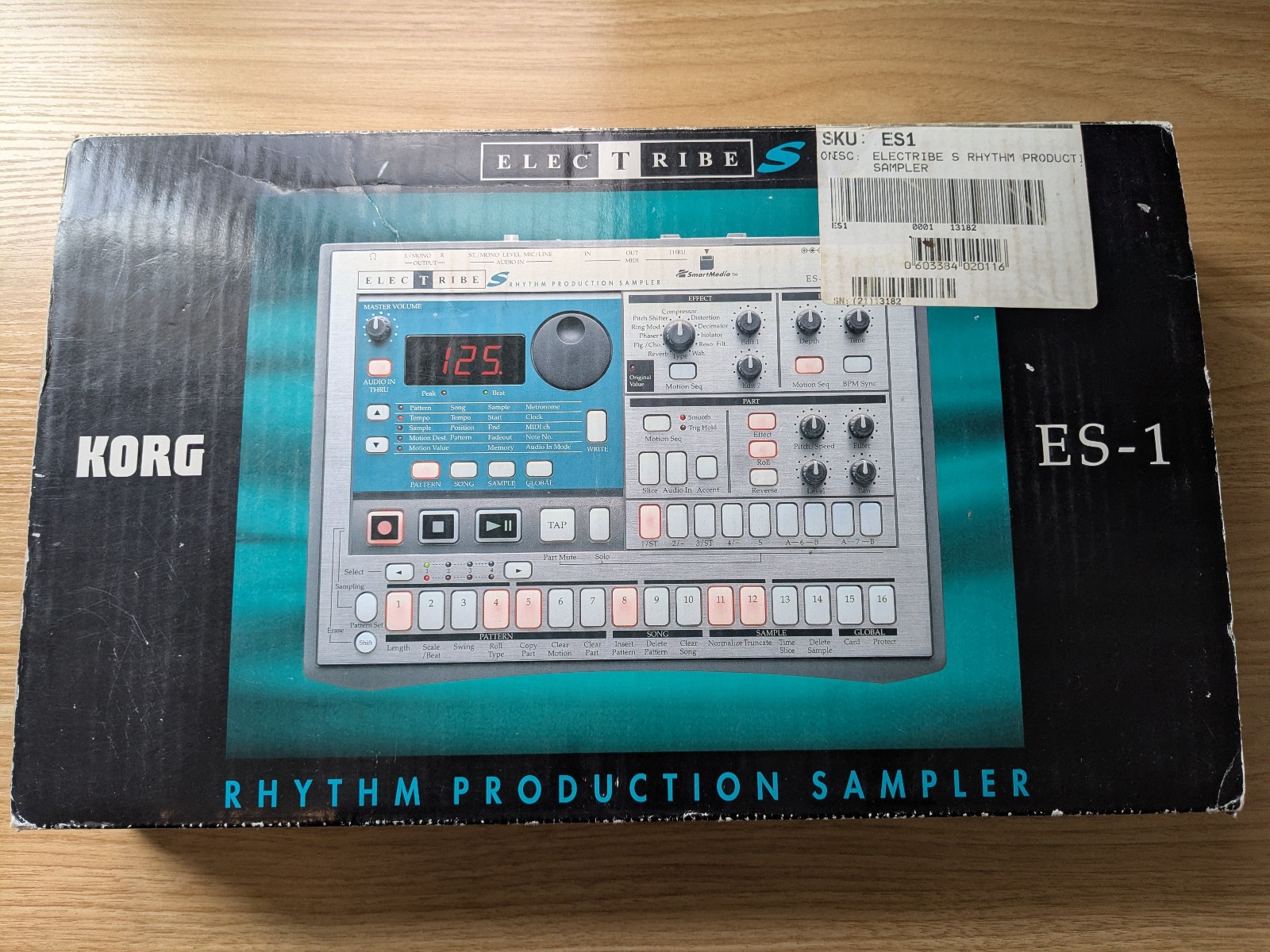 KORG ES-1 Electribe Rhythm Production Sampler with Sequencer & Effects