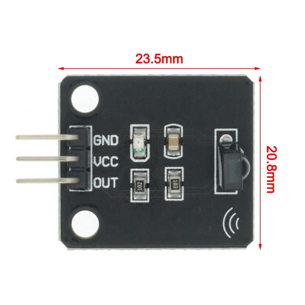 30pcs 38kHz Infrared Sensor Modules Compatible with Multiple Platforms