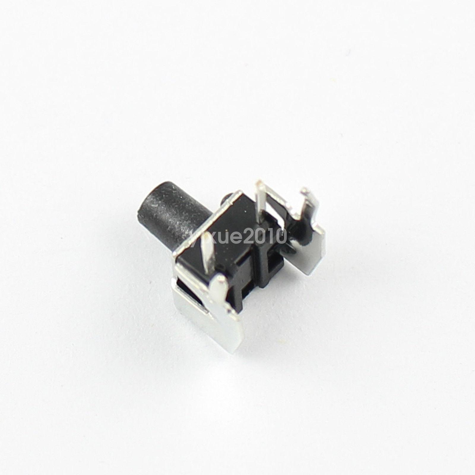 100Pcs Momentary Tactile Tact Push Button Switch 6x6x8mm 2 Pin Right Angle