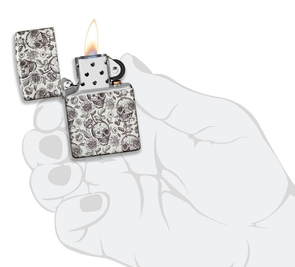 Zippo Skeleton Design 49458