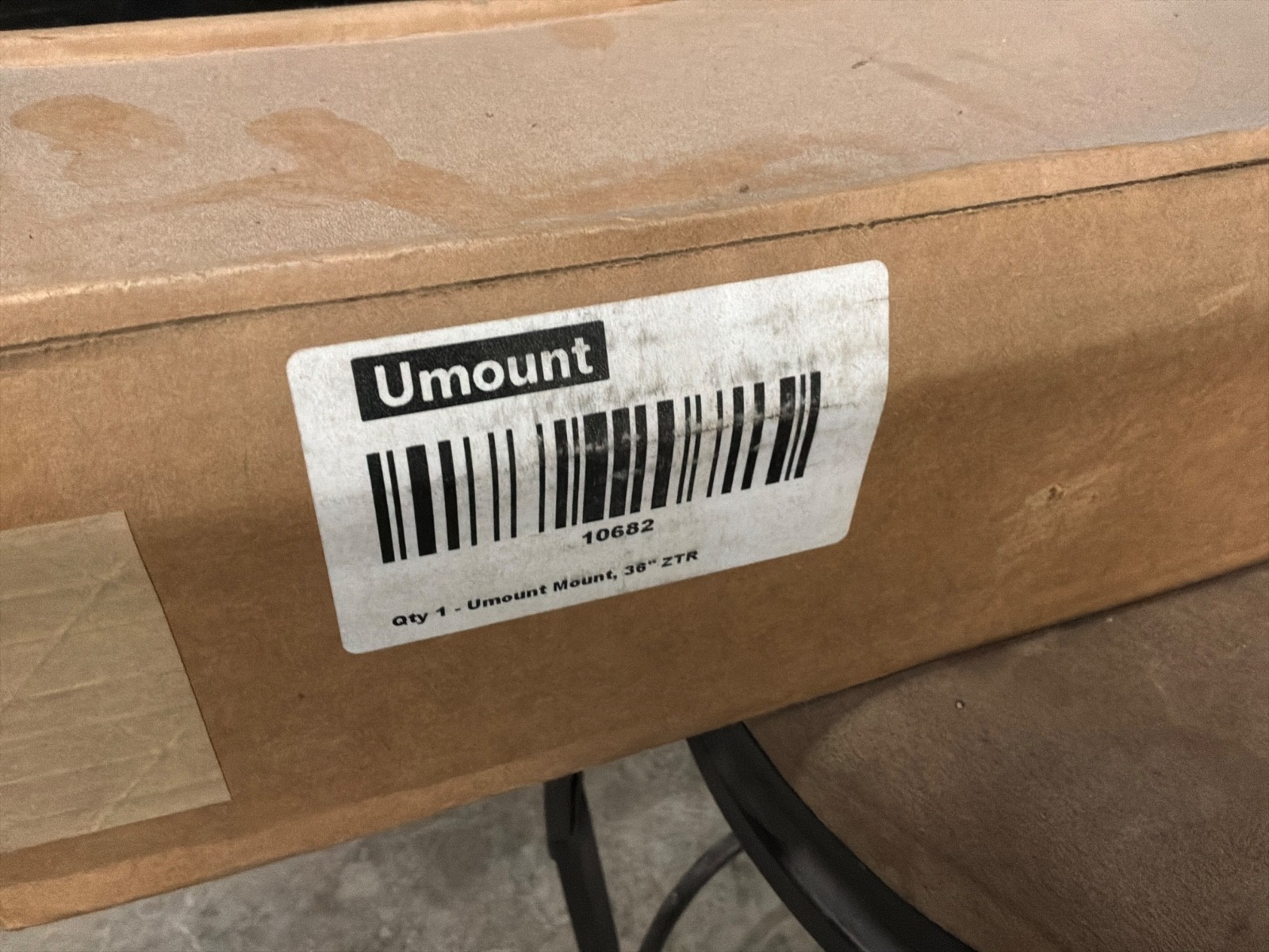 UMOUNT blower mount 36” ZTR 10682