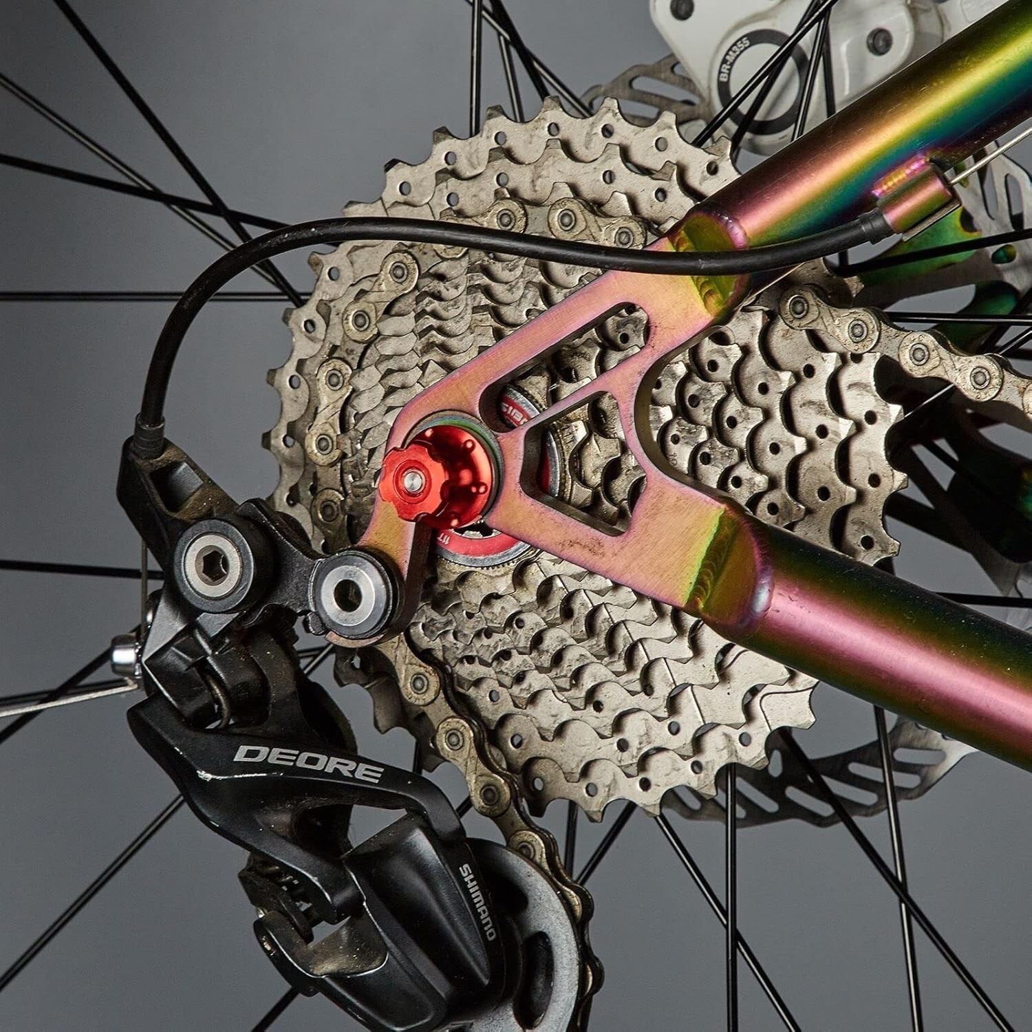 Cycling Essential: Titanium Quick Release Skewer Set for Road & Mountain Bikes
