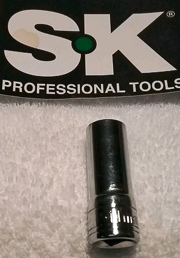 S-K 8411 11mm 3/8" DRIVE SOCKET 6PT SOCKET USA 🇺🇸
