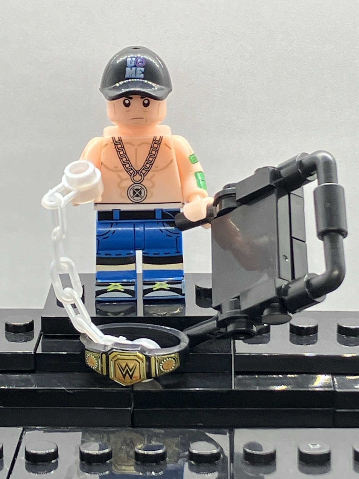John Cena Custom Mini Figure