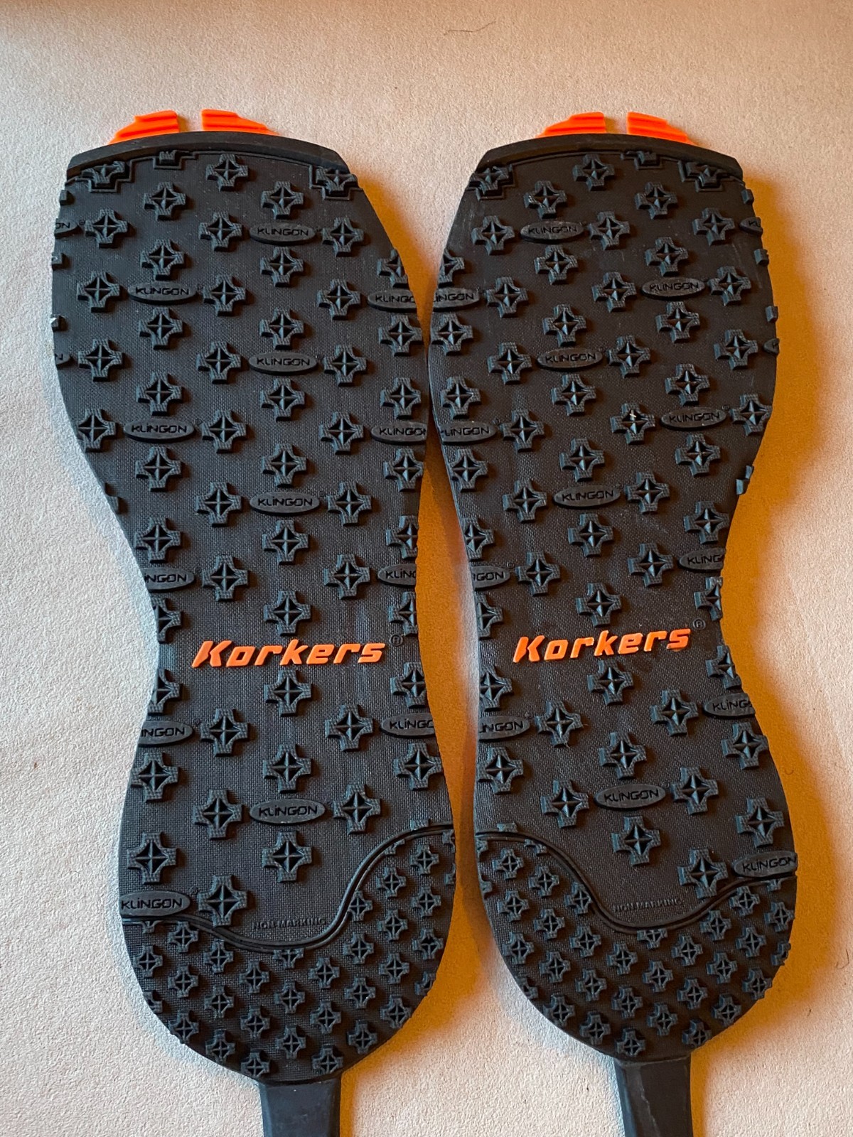 NEW KORKERS OMNITRAX MEN'S WOMENS M 12.5- 13 W 14-14.5 F-13 KLINGON SOLE SYSTEM