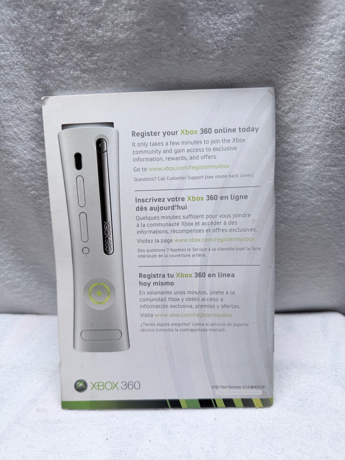 Microsoft Xbox Vol 1 Setup Authentic Original Video Game Ephemera