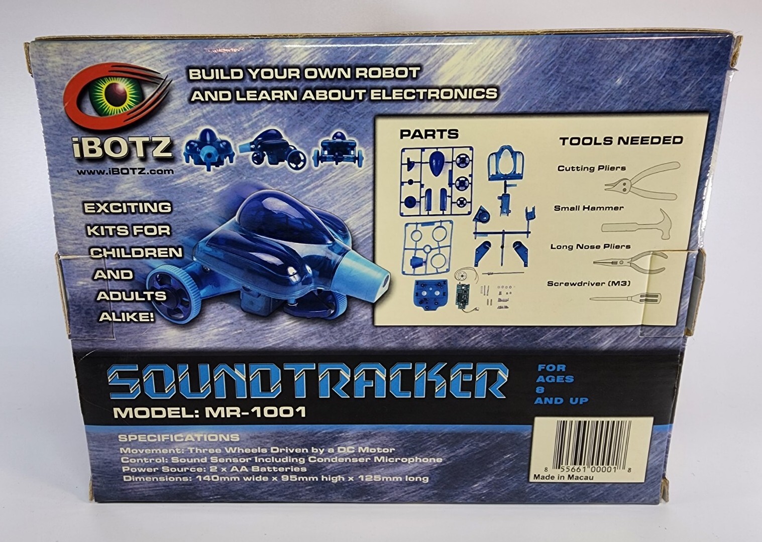 SoundTracker - Build Your Own Robot Kit by iBOTZ