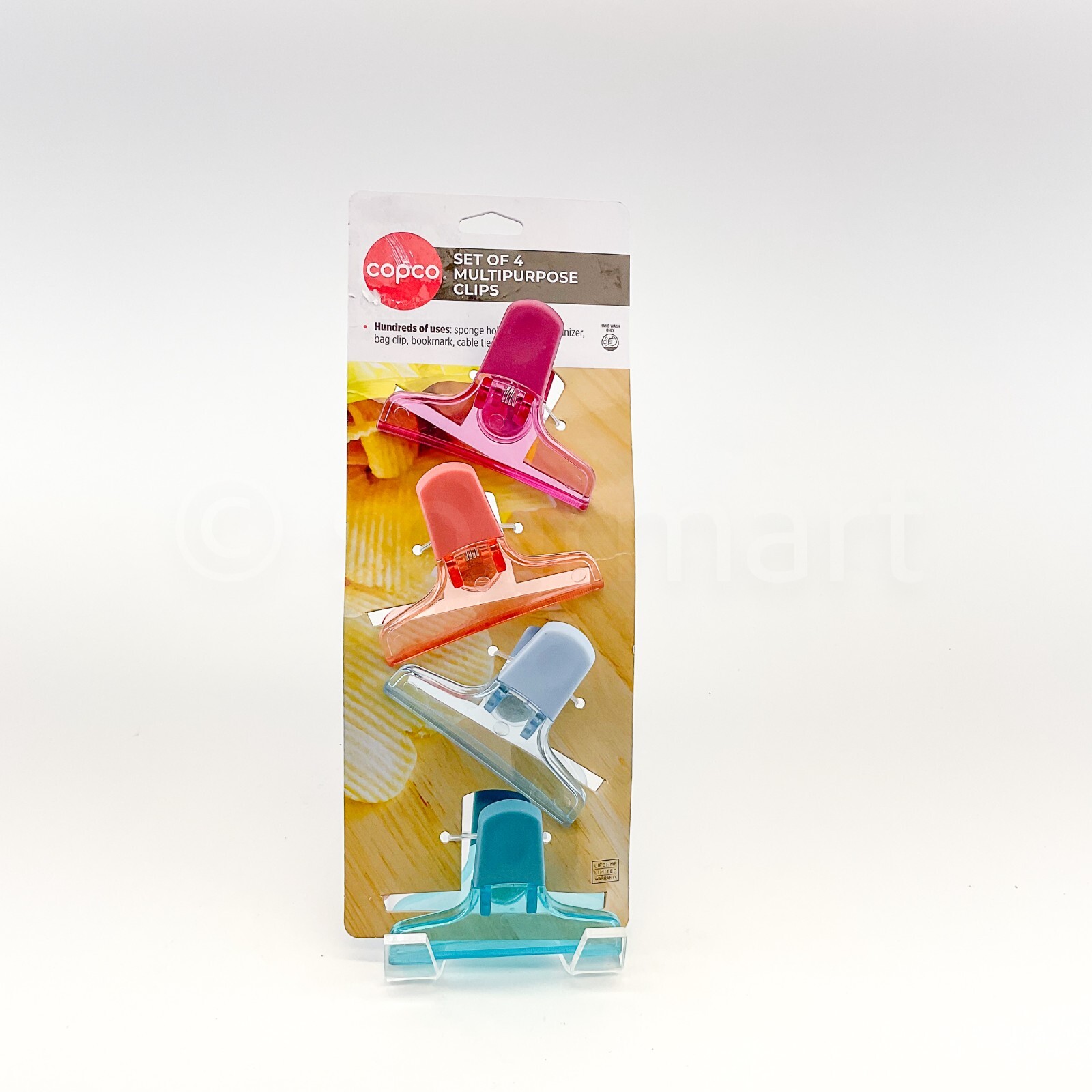 Copco Multipurpose Kitchen  Clips Set Of 4  Creates A Tight Seal New