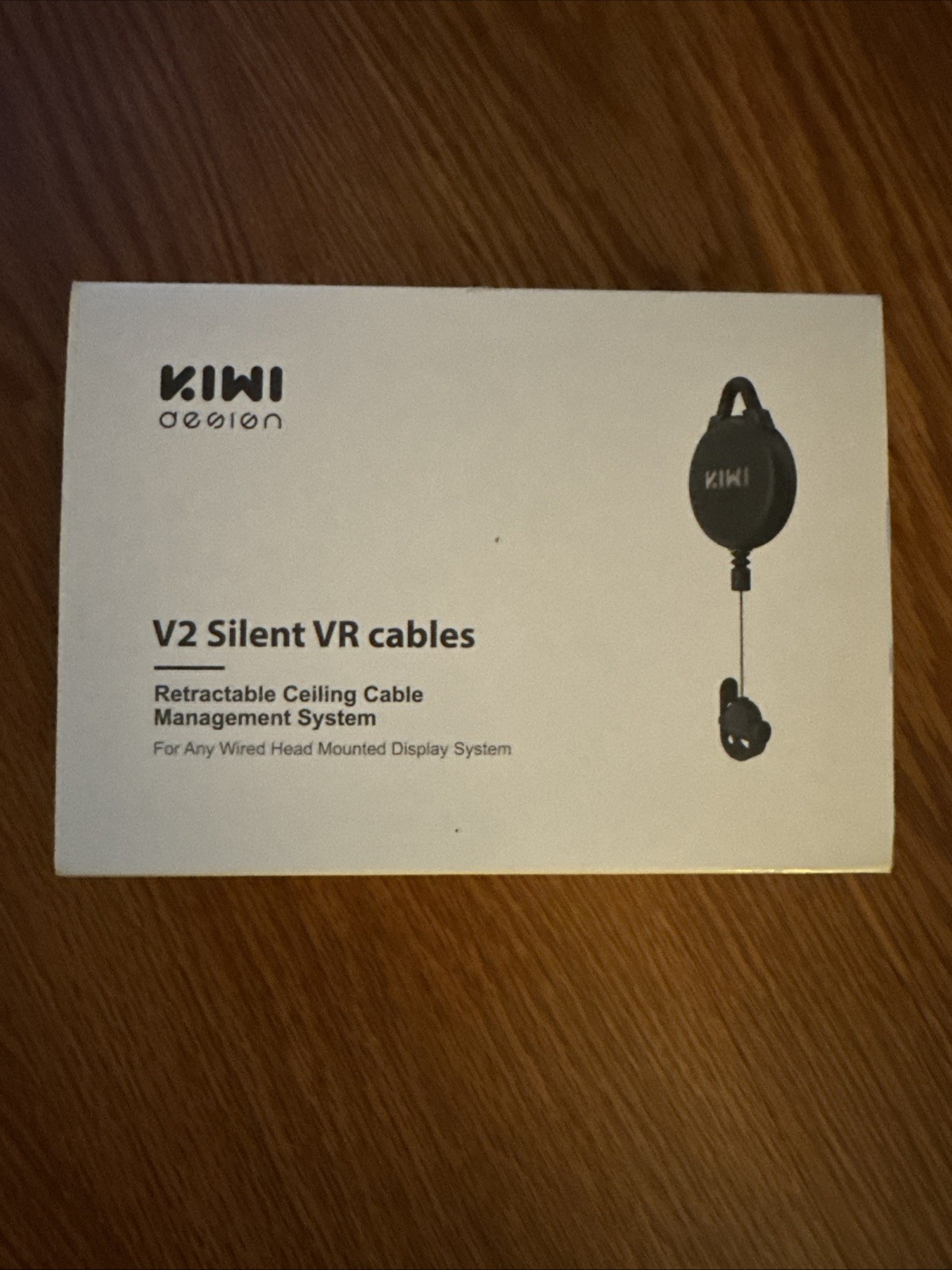 Kiwi Design V2 Silent VR Cable Management Pulley System Black 6 Pack