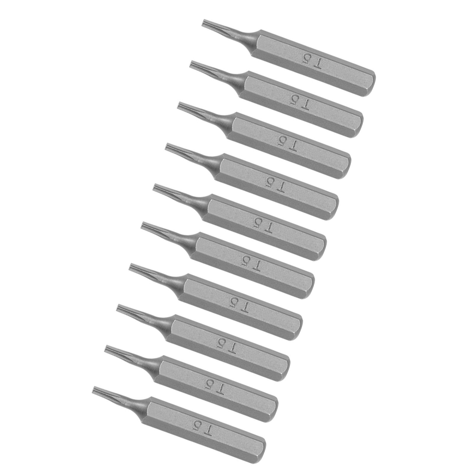10pcs Torx Bit 1.1 Inch x H5/32 x T5 Hex Shank Screw Driver Batch Head