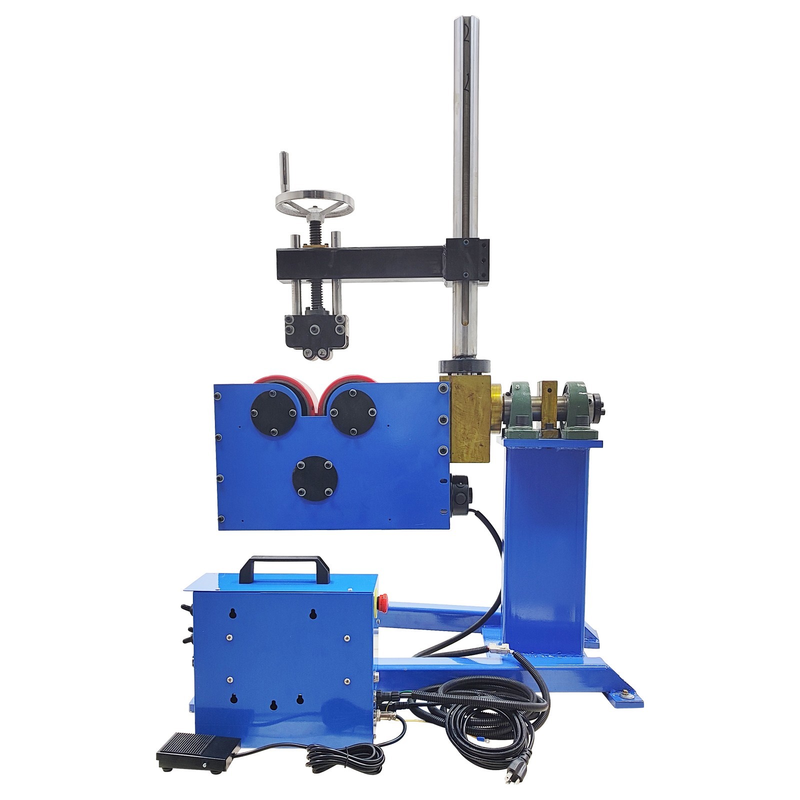 110V 660lb Welding Turning Roller Rack Press Wheel Type Welding Positioner