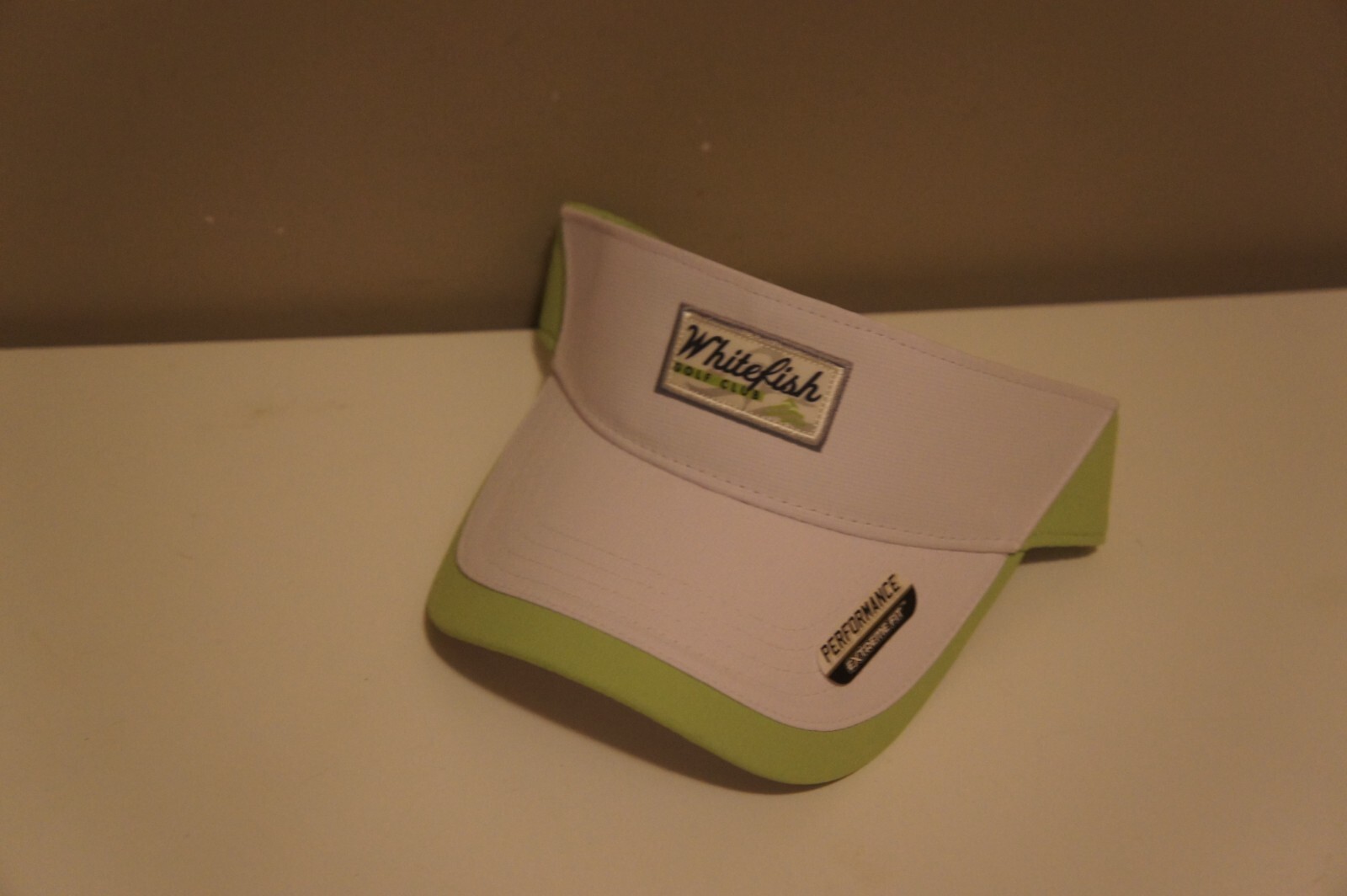 Whitefish Golf Club Hook-N-Loop Adjustable Visor