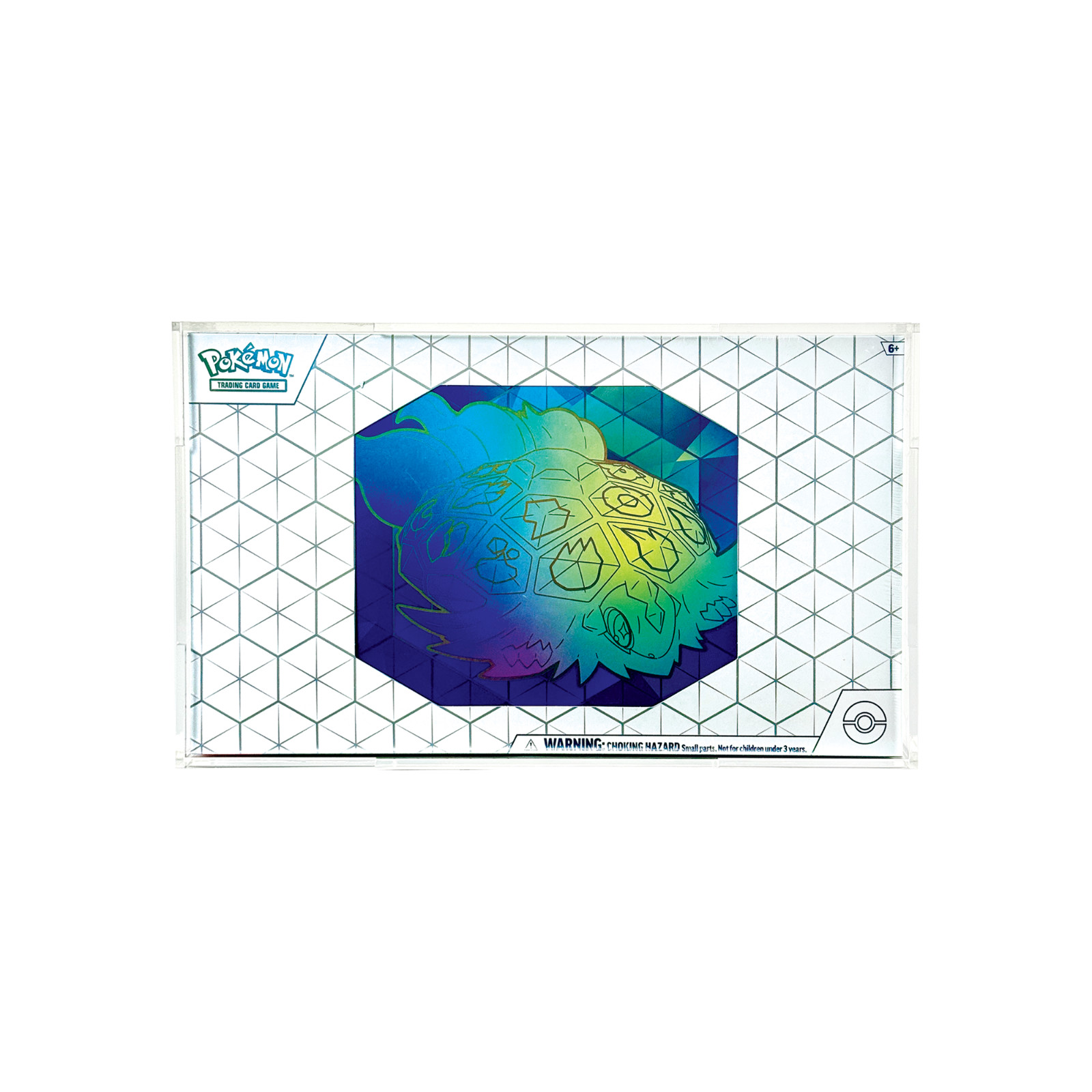 Press Fit Acrylic Display Case for Pokemon Terapagos EX UPC