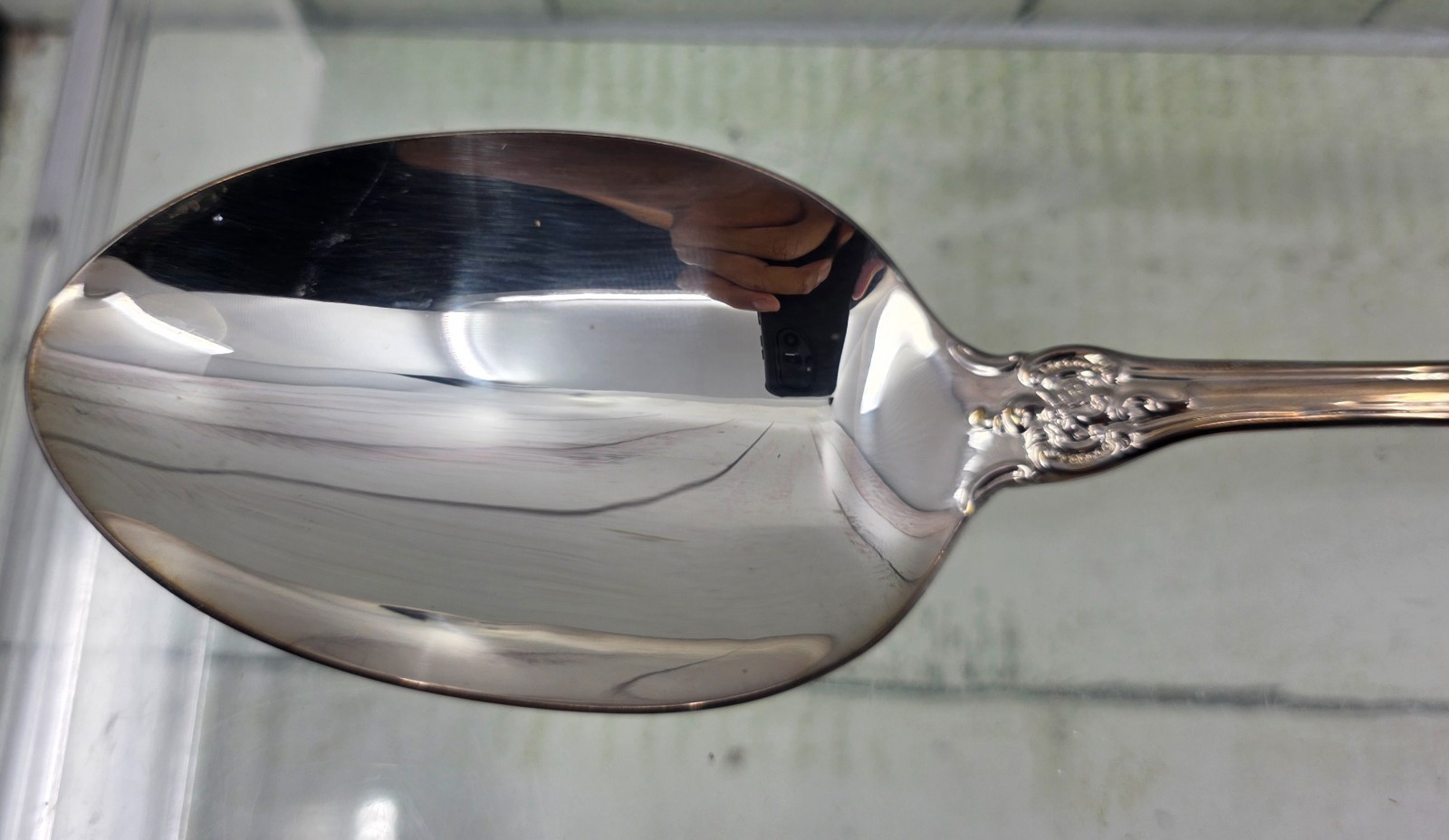 Vintage Wallace Silverplate Serving Spoon Unisex OS Basting Platter Flatware