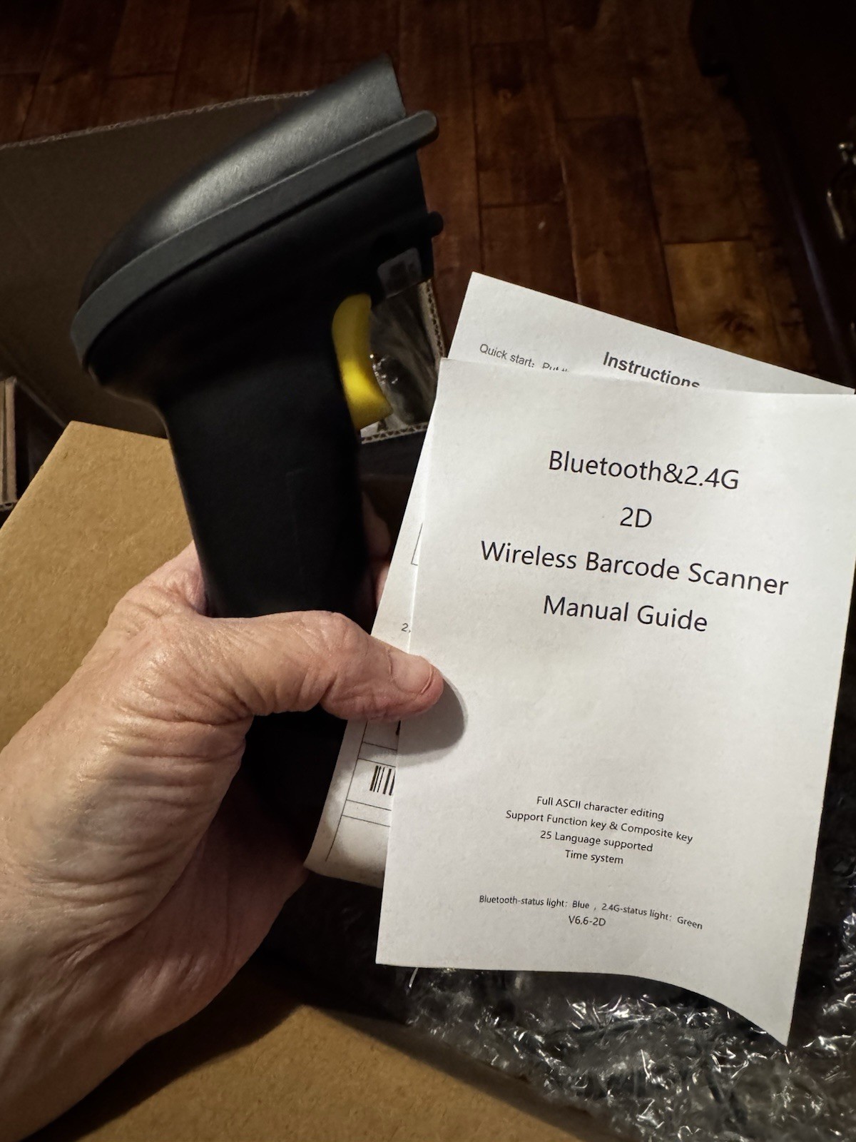 Wireless Barcode Bar Code Scanner