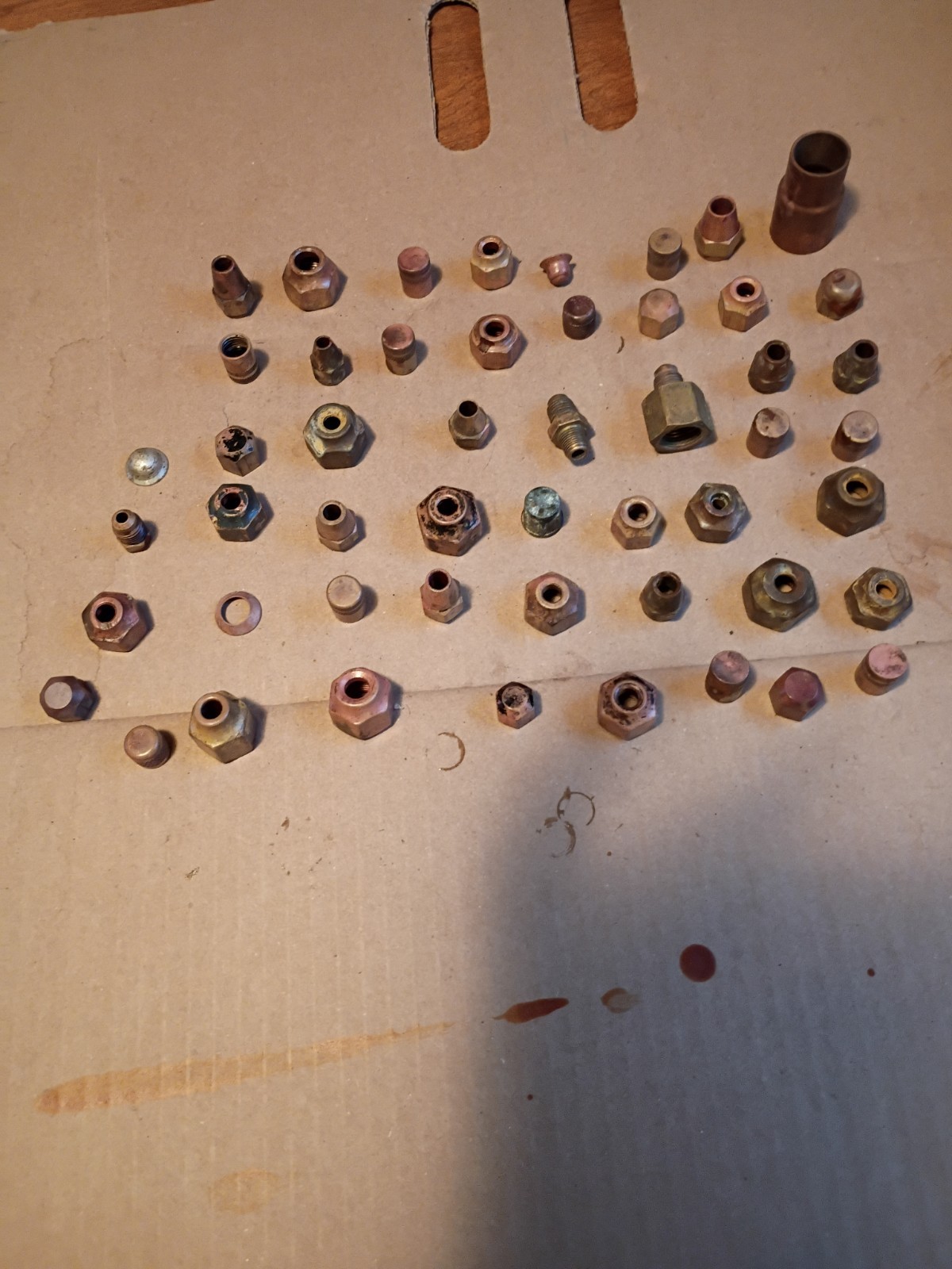 assorted hvacr fittings