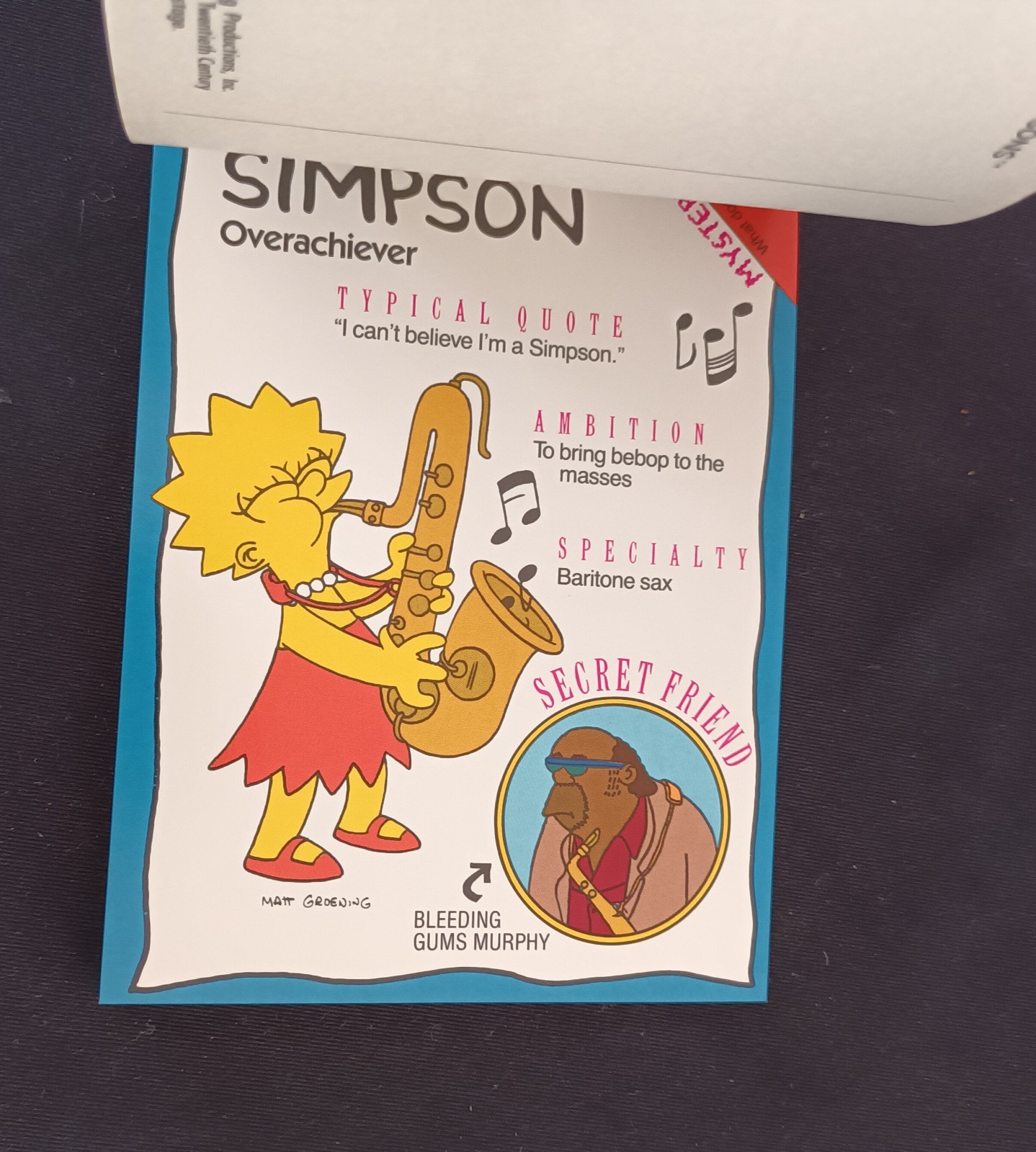 Greetings From The Simpsons 32 Postcards. 1st Print Edition 1990