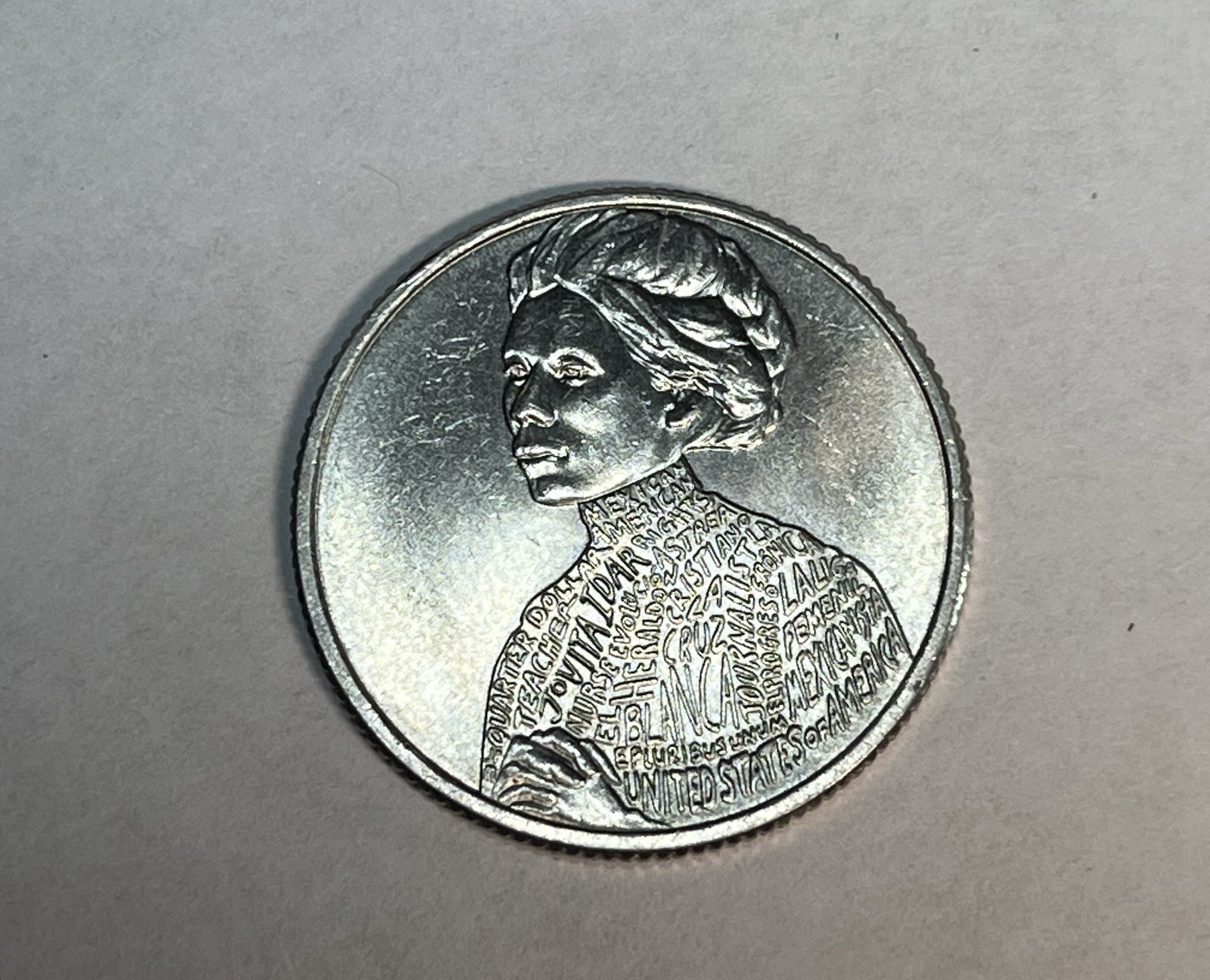 2023 P Jovita Idar Quarter; 2 nice Die Cracks