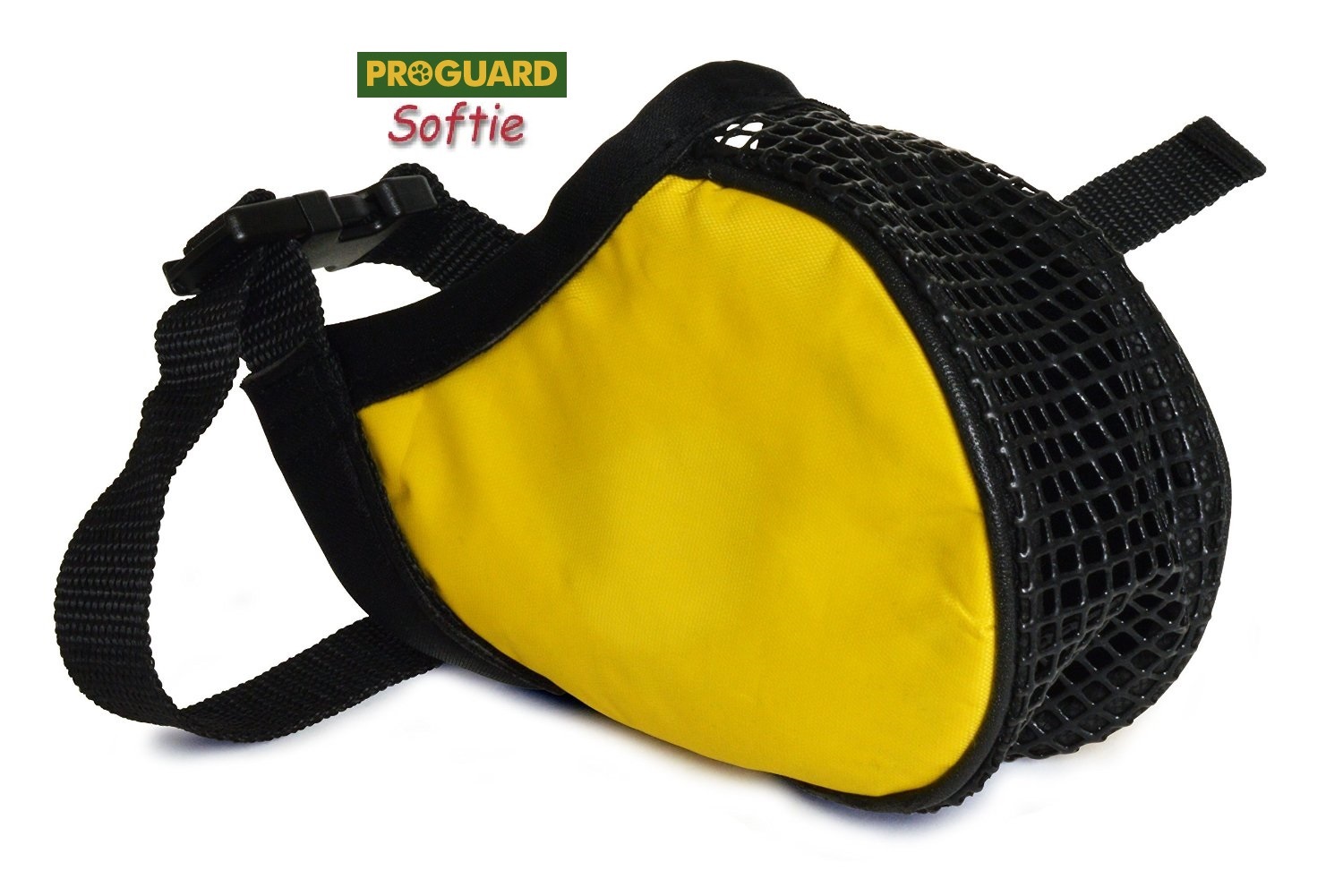 SOFTIE COMFORT DOG MUZZLE ProGuard STRONG Nylon Mesh Quick-Fit,Adjustable,Safer