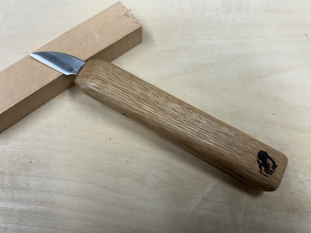 #201- 6" / 1" blade Badger State Blades Woodcarving Whittling Knife  -NEW