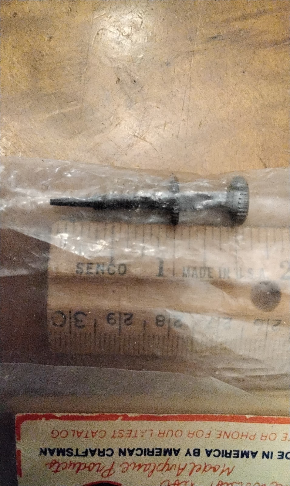 FOX #14016 .40 CONTROL LINE NEEDLE VALVE, NEW IN PACKAGE