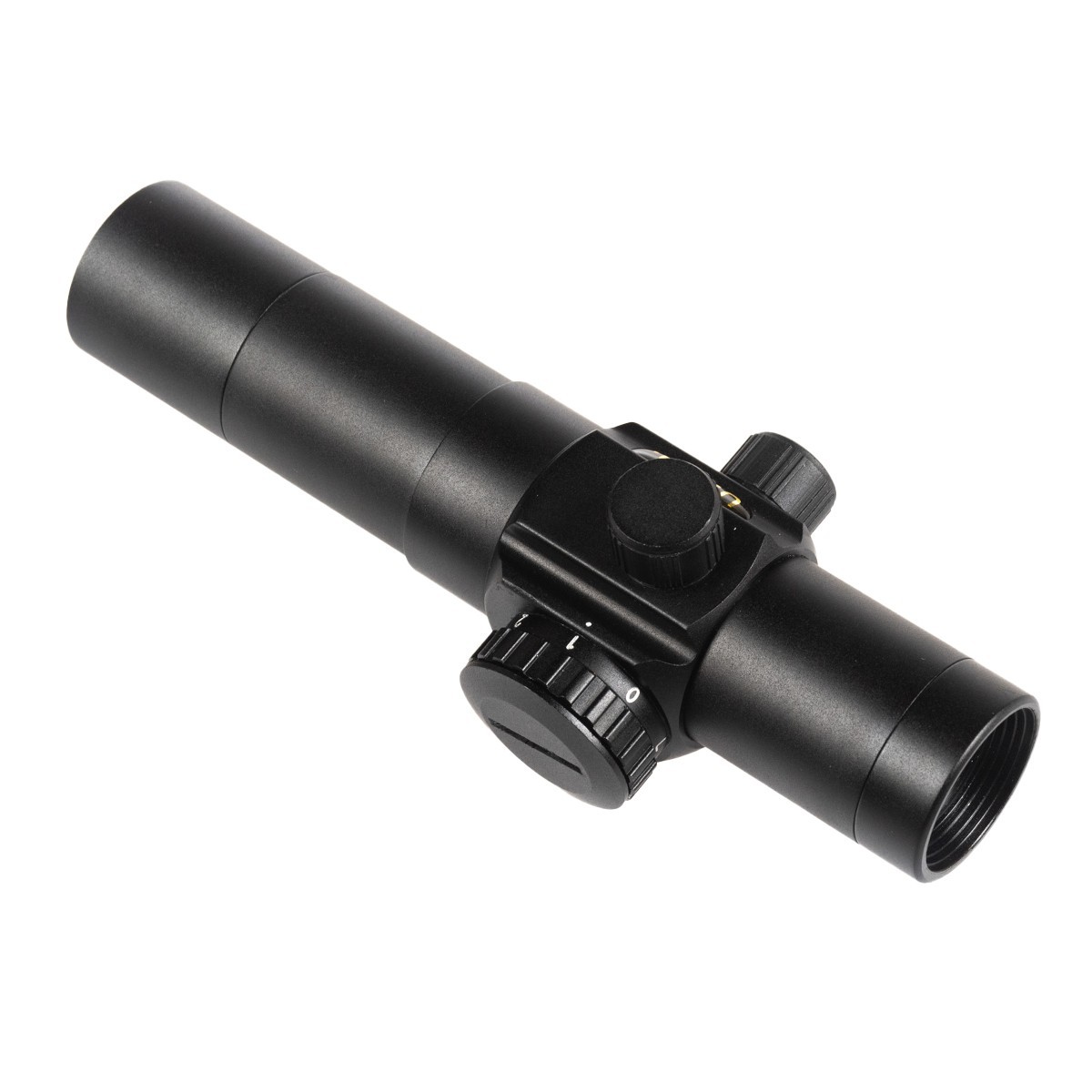 1X30 T-PLEX RED RETICLE OPTIC WITH RINGS UAG