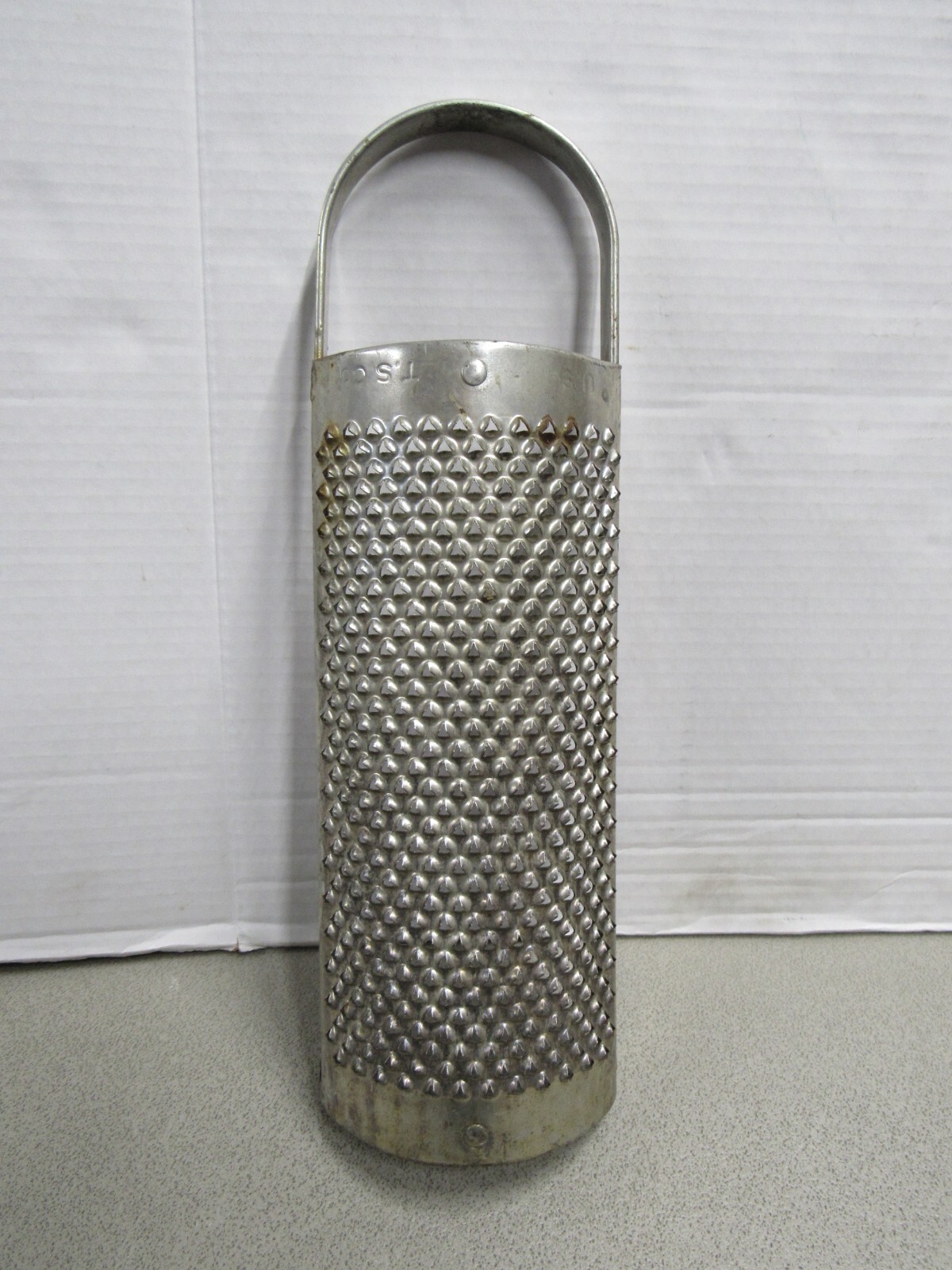 WW2 US Food Cheese Grater L.T.S. CO. Mess Hall Kitchen SOME RUST ON