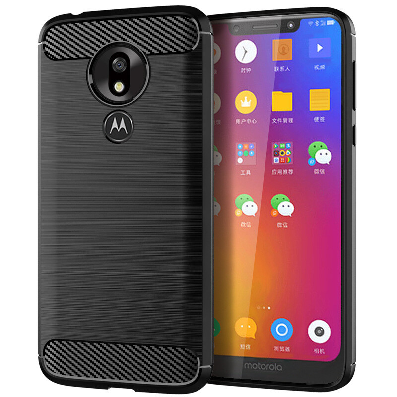 Case For Motorola Moto G7 Play - Heavy Duty Flexible Protective Armor Bumper