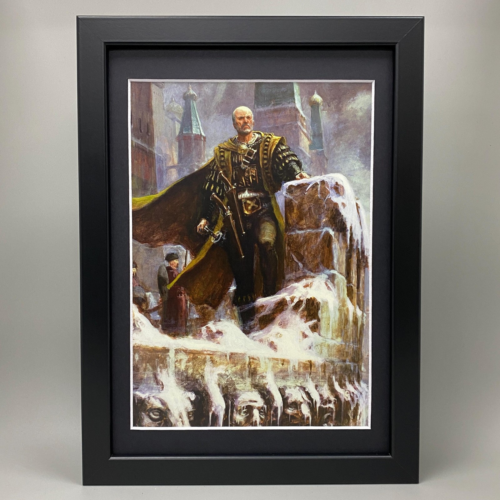 EMPIRE GENERAL FRAMED ART KASPAR VON VELTEN KISLEV WARHAMMER OLD WORLD WFB