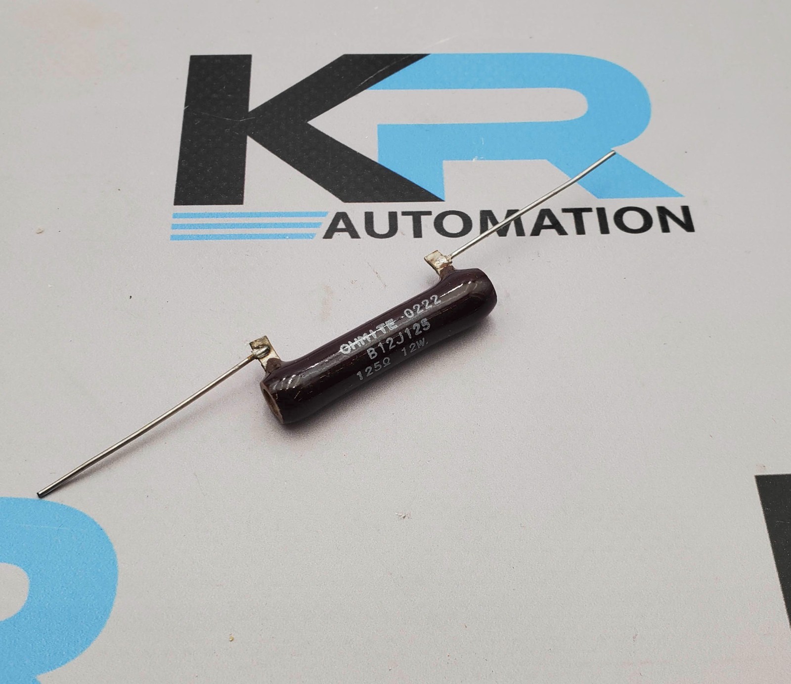*Lot Of 5* Ohmite B12J125 Wirewound Resistor 125 Ohm 12W