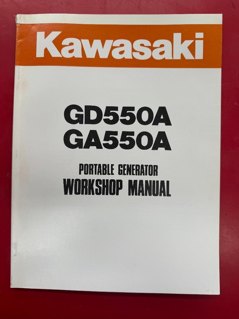 99924-2019 OEM KAWASAKI GD550A WORKSHOP MANUAL SM11-18