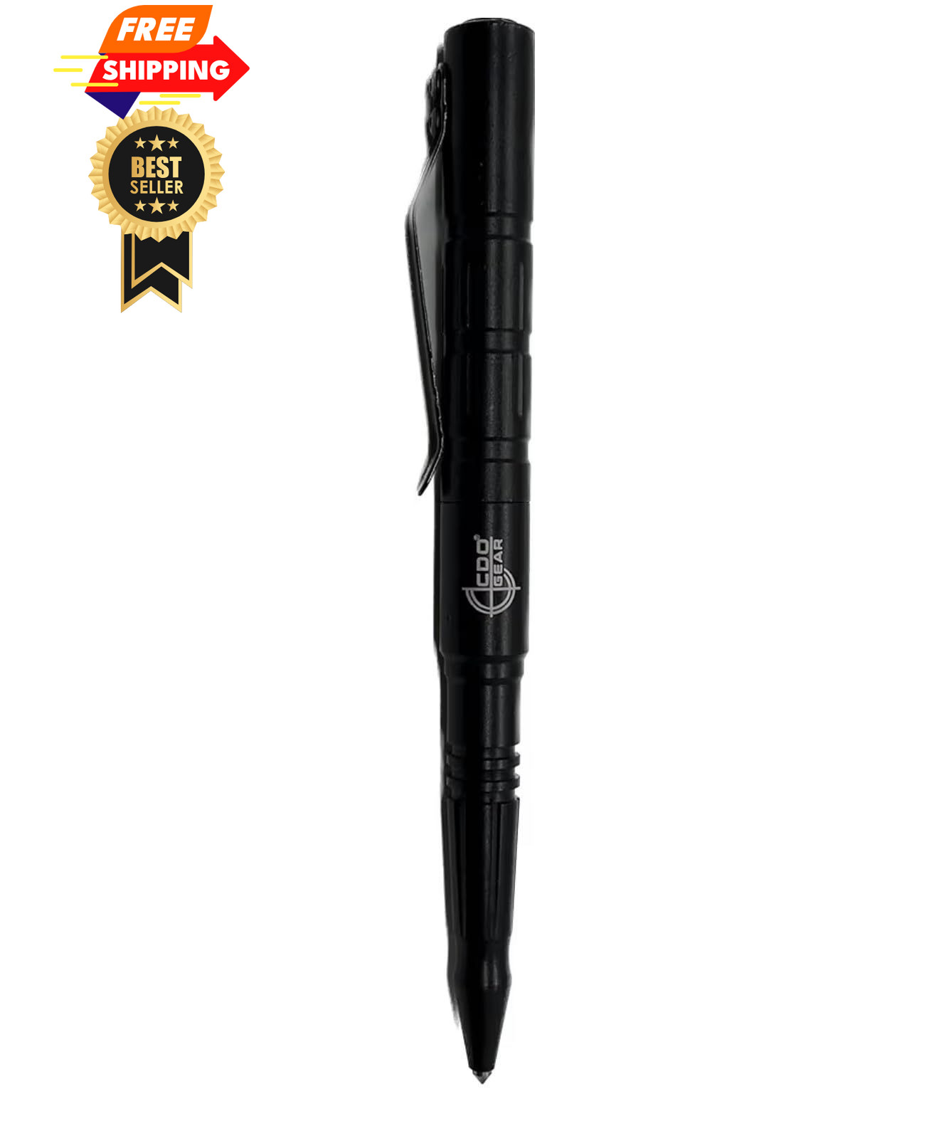 CDO Gear Striker One EDC Tactical Pen Black