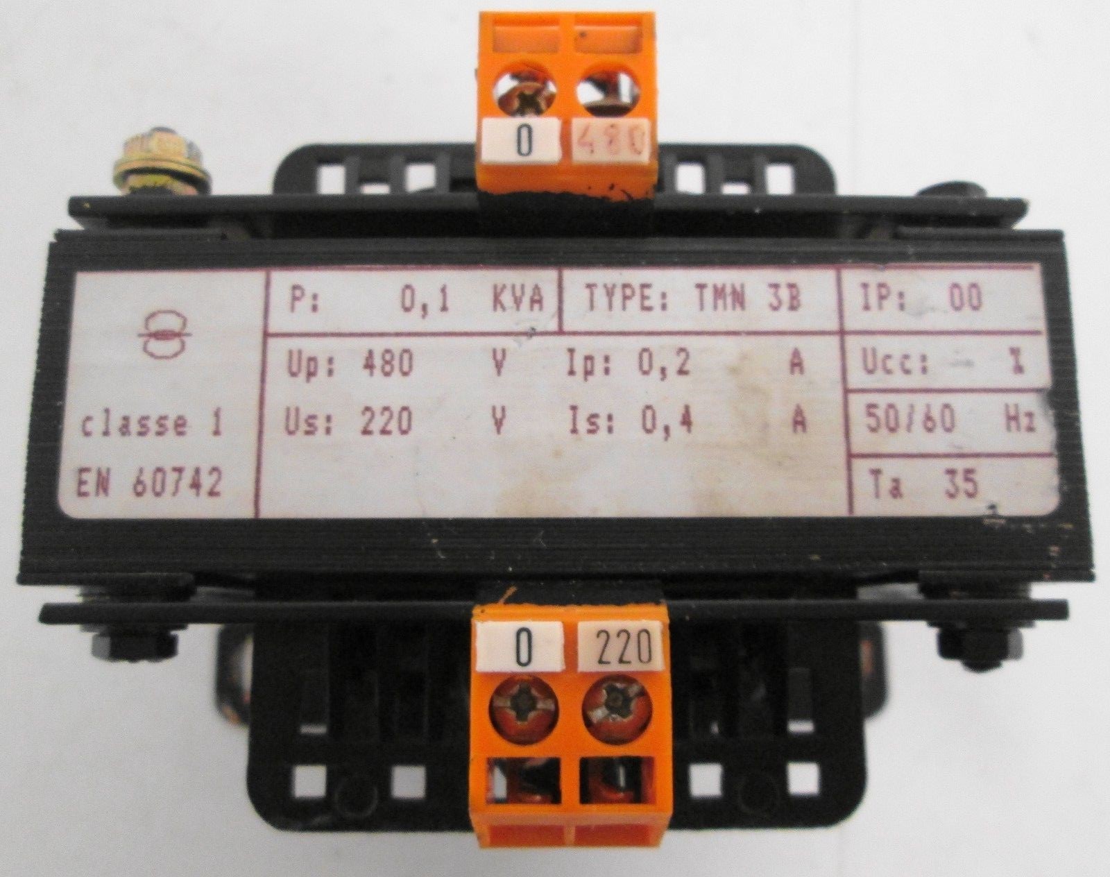 Electro Industries EN 60742 Transformer