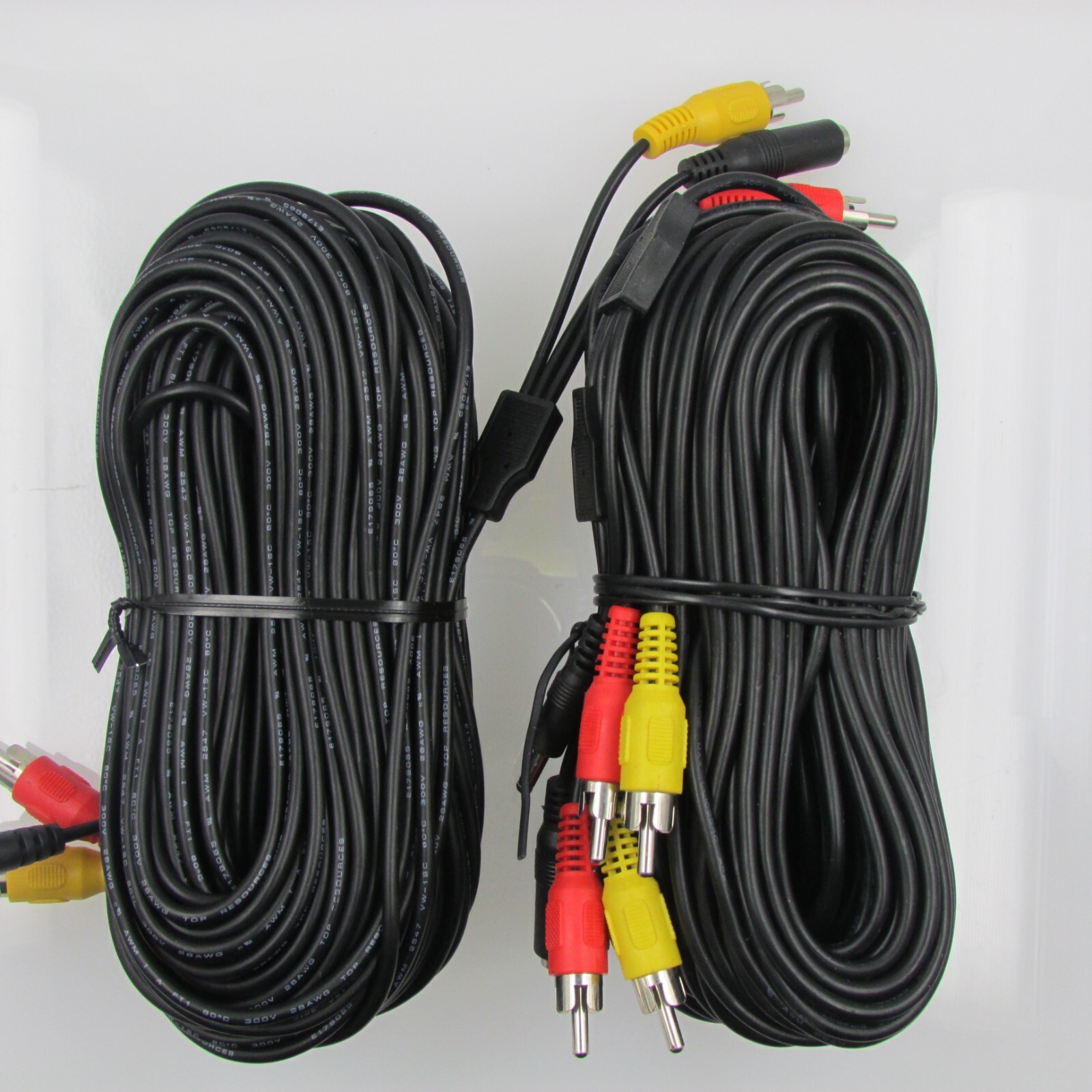 Wired Cameras + 100FT Cables + Power Supply