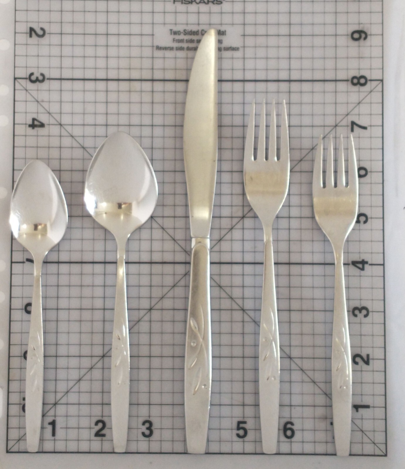 Oneida Will O' Wisp 4 Place Settings 20 Ct Service Four Burnished Heirloom Used