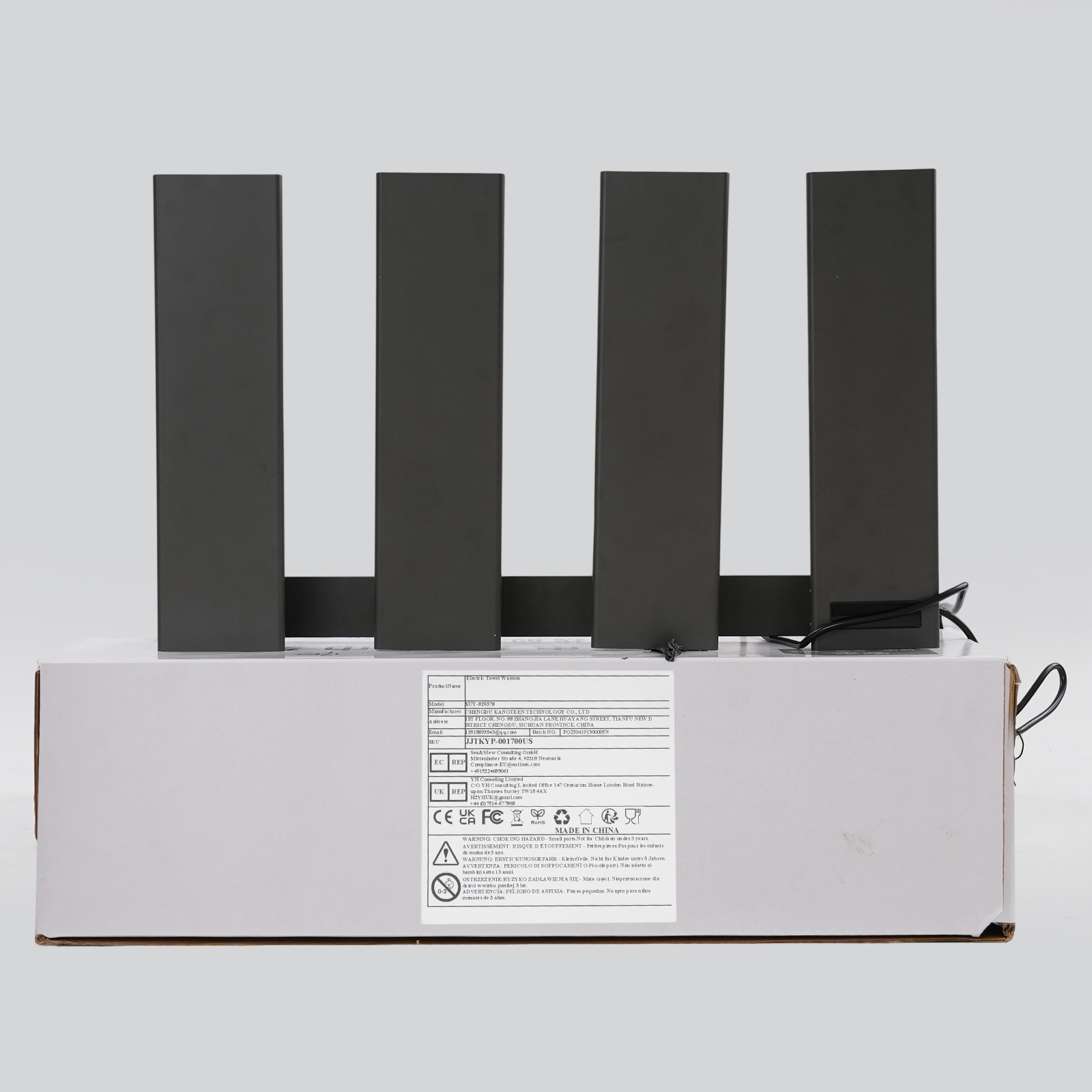 Electric Towel Warmer, Wall-Mounted Towel Heater, Electric Towel Heater