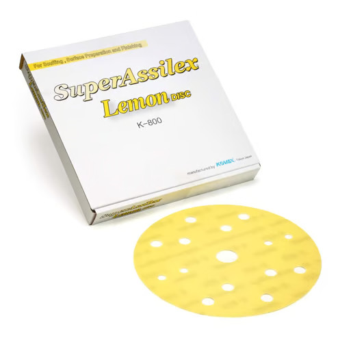 Eagle Abrasives 6” Assilex Discs - Lemon 15/H