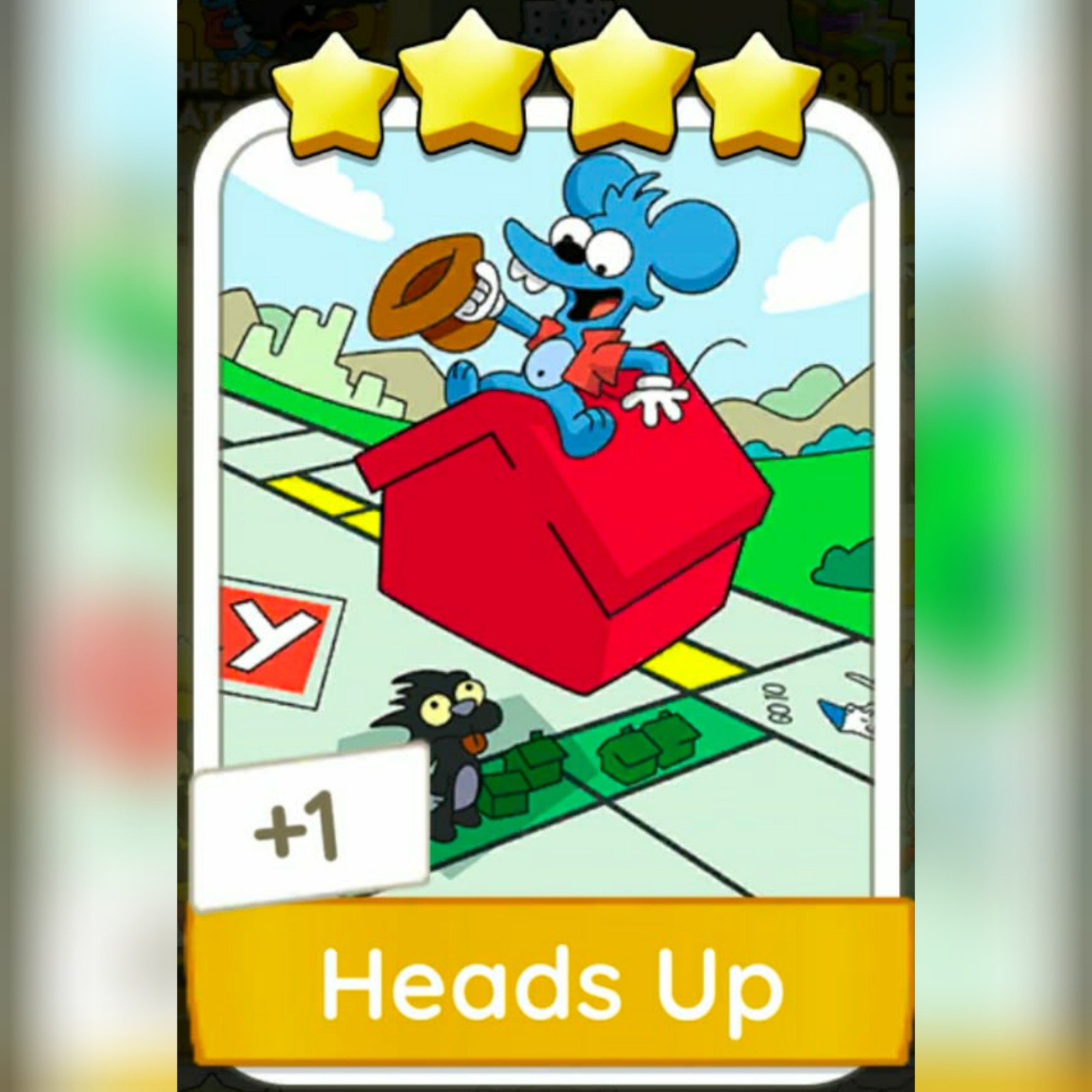 1x Heads Up ⭐⭐⭐⭐ Set 17 :- Mono_Poly_Go Stickers :- Best Service