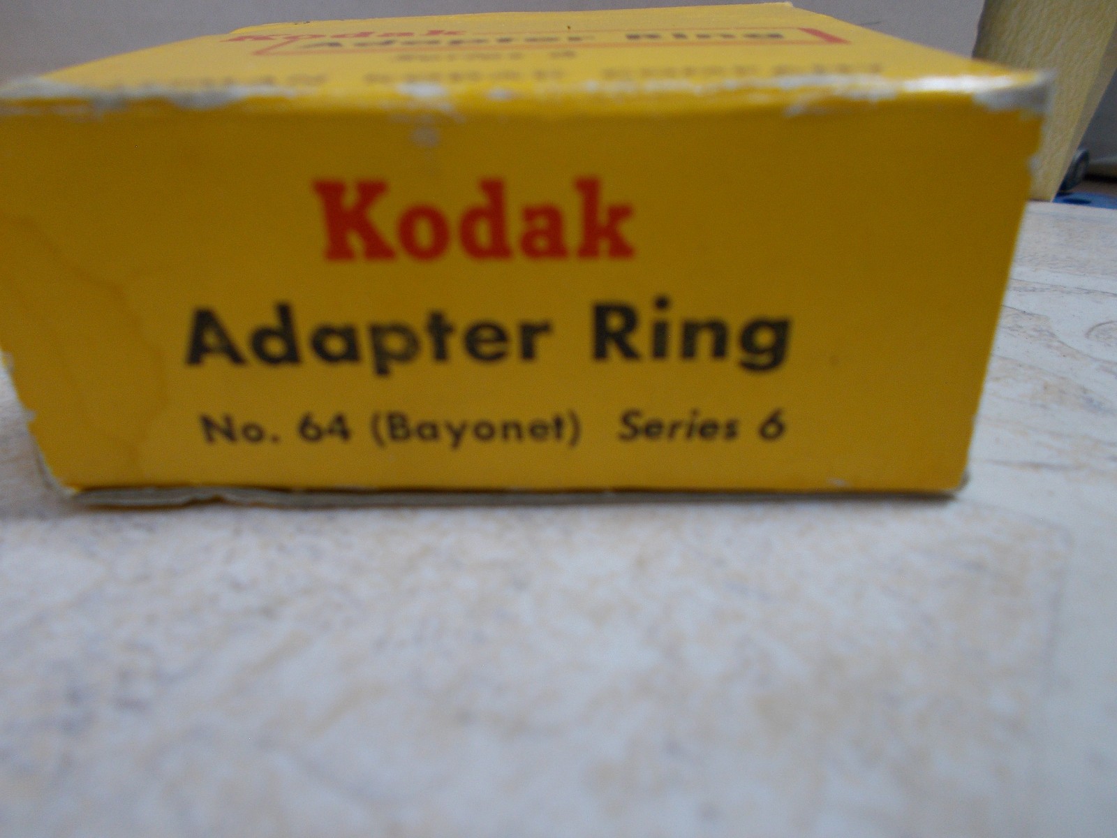 Kodak Adapter Ring Series 6 (Bayonet) #64 Vintage New Old Stock