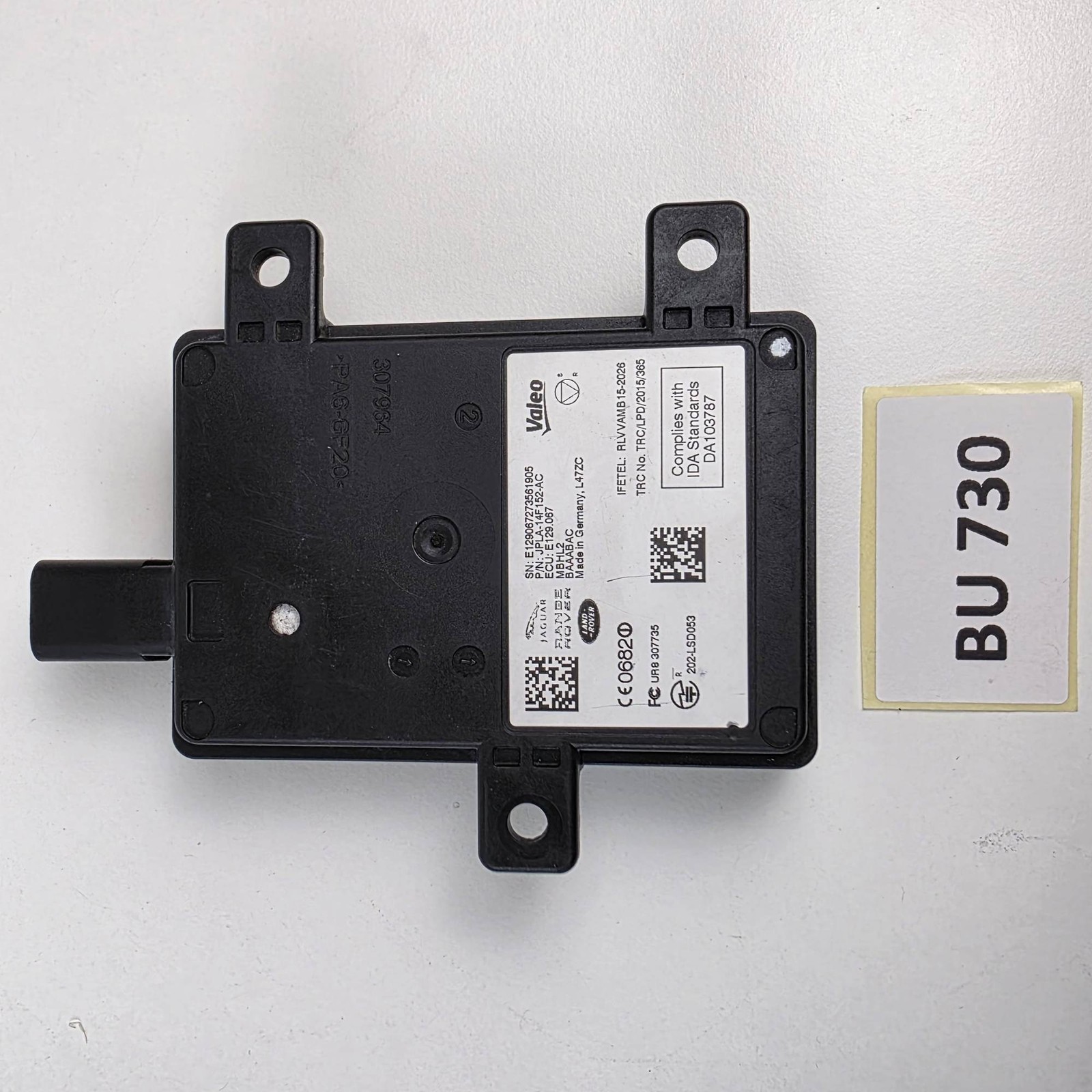 2017-2019 Land Rover Range Rover Sport I-PACE Blind Spot Module JPLA14F152AC