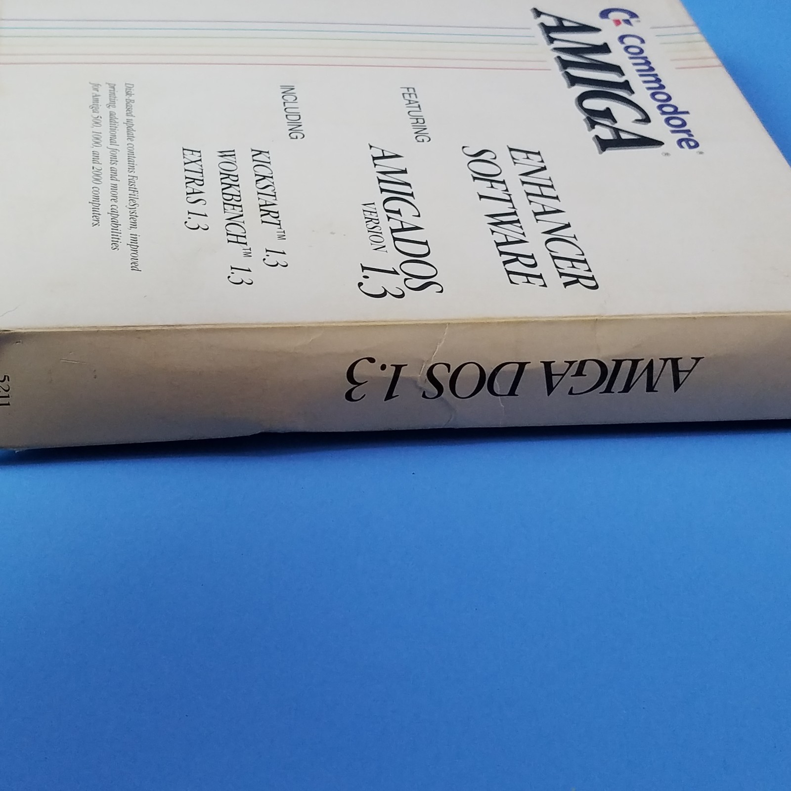 Vintage Commodore Amiga Enhancer Box 3 DISK Software Manual Book