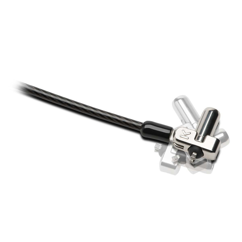 Kensington N17 Keyed Dual Head Laptop Lock For Dell Devices K67995Ww Black