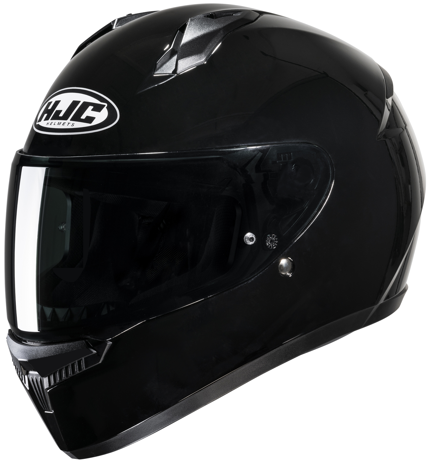 HJC  C 10 Motorcycle Full Face Helmet Black