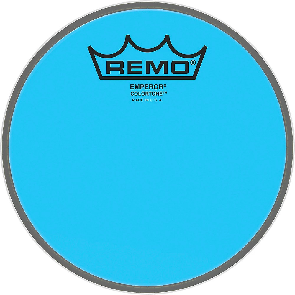 Remo Emperor Colortone Blue Drum Head 6 in.