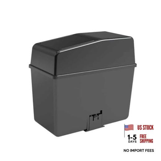 Car Trash Can, Push-Button Storage Box, Trash Can with Adjustable Bottom Clip,